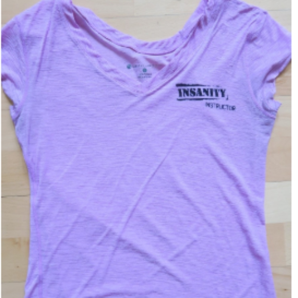 INSANITY Instructor Fitted Burn Out Cap Sleeves